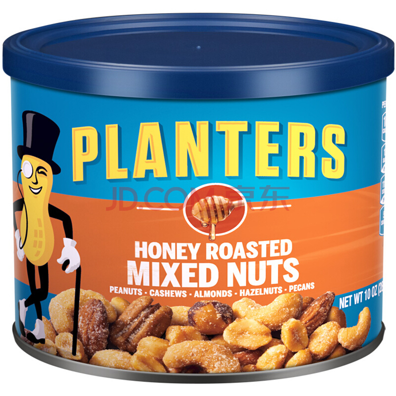 绅士牌(planters)蜜焗混合坚果283g 